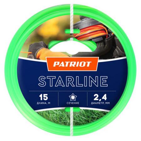 

Леска Patriot Starline d2.4мм L15м 805201061