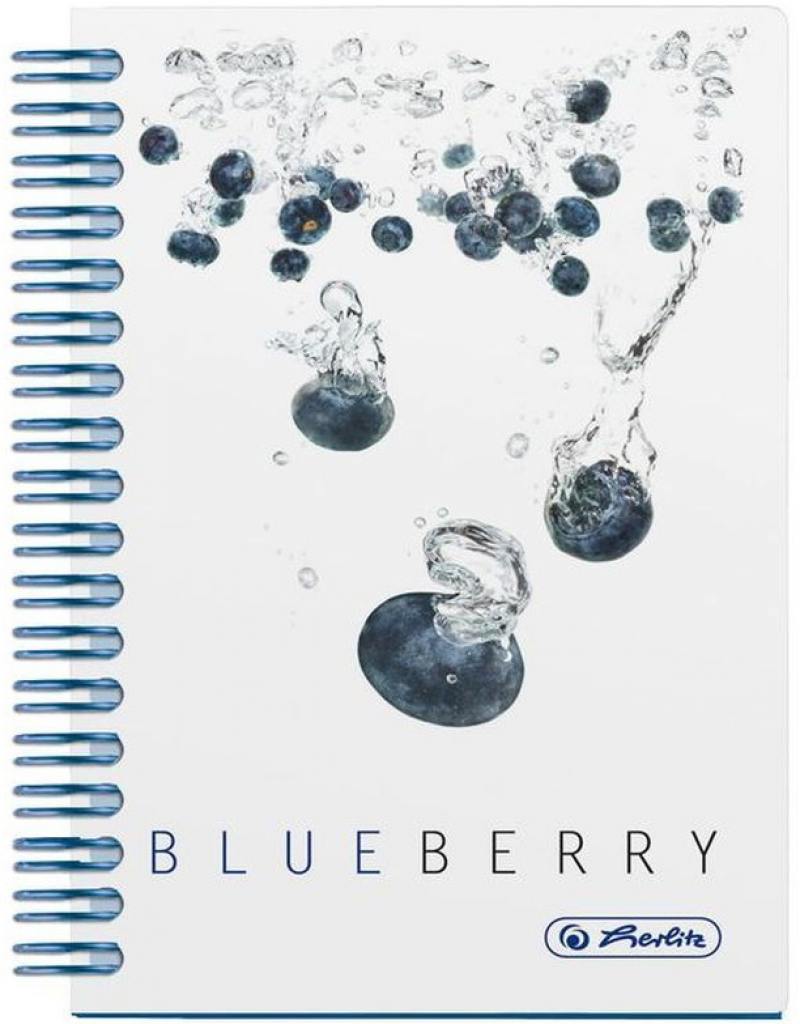 

Блокнот Herlitz FRESH FRUIT BLUEBERRY A6 100 листов 11292133 11292133