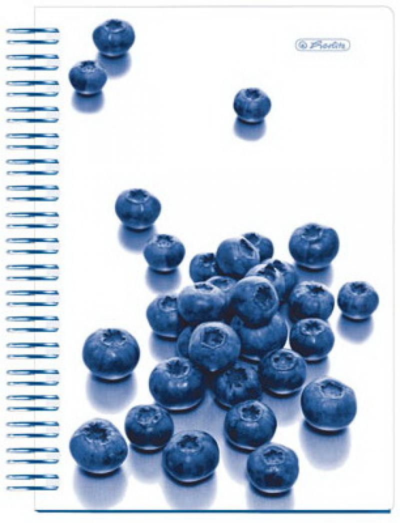 

Блокнот Herlitz BLUEBERRY A6 200 листов 11082567 11082567
