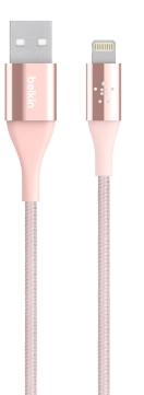 

Кабель Belkin F8J207bt04-C00 Lightning to USB 1.2m розовый