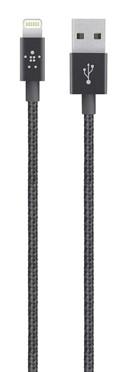 

Кабель Belkin F8J144bt04-BLK Lightning to USB 1.2m черный