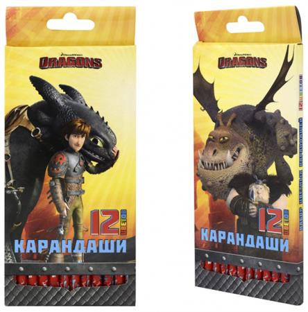

Набор цветных карандашей Action! Dragons 12 шт 2 дизайна