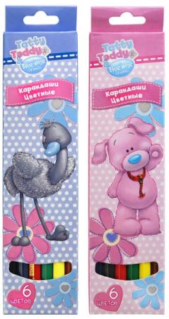 

Набор цветных карандашей Action! "Tatty Teddy and Blue Nose Friends" 6 шт в ассортименте