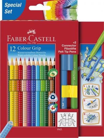 

Набор цветных карандашей Faber-Castell 201396 12 шт 210 мм картонная коробка