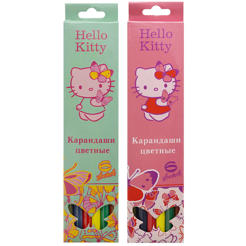 

Набор цветных карандашей Action! "Hello Kitty" 6 шт