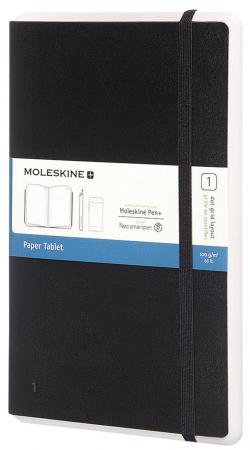 

Блокнот Moleskine Paper Tablet PTNL34HBK01 Large 130х210мм 176стр. пунктир твердая обложка черный