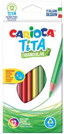 

Набор цветных карандашей CARIOCA TITA 12 шт 42786