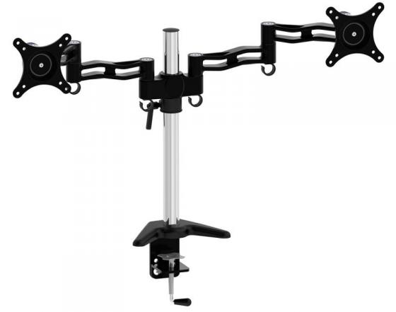

Кронштейн для мониторов Cactus CS-VM-D08-AL серебристый 13"-27" настольный поворот и наклон до 8кг