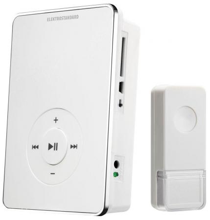 

Звонок беспроводной Elektrostandard DBQ10M WL MP3 16M IP44 белый 4690389037375