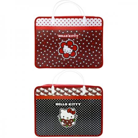 

Сумка-папка А4 ACTION! HELLO KITTY, на молнии, с ручками, А4, 2 дизайна HKO-AFZHA4-2