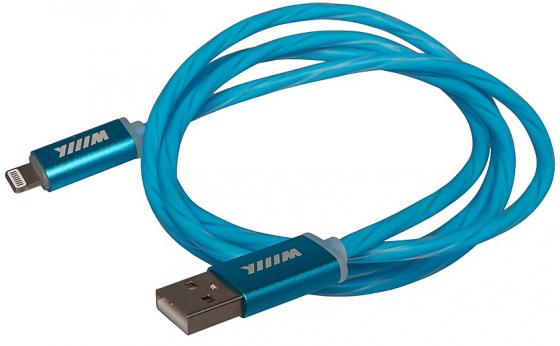 

Кабель-переходник WIIIX CB120-U8-10BU USB-8pin синий