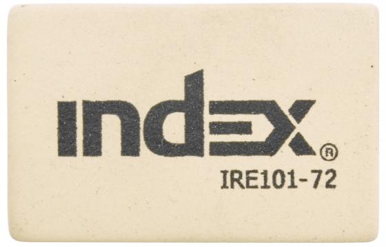 

Ластик Index IRE101-72 1 шт прямоугольный