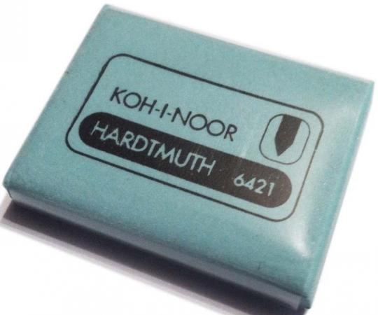 

Ластик Koh-i-Noor 6421 1 шт прямоугольный супермягкий
