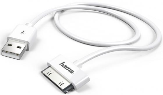 

Кабель Hama H-173642 USB-30-pin белый 1м