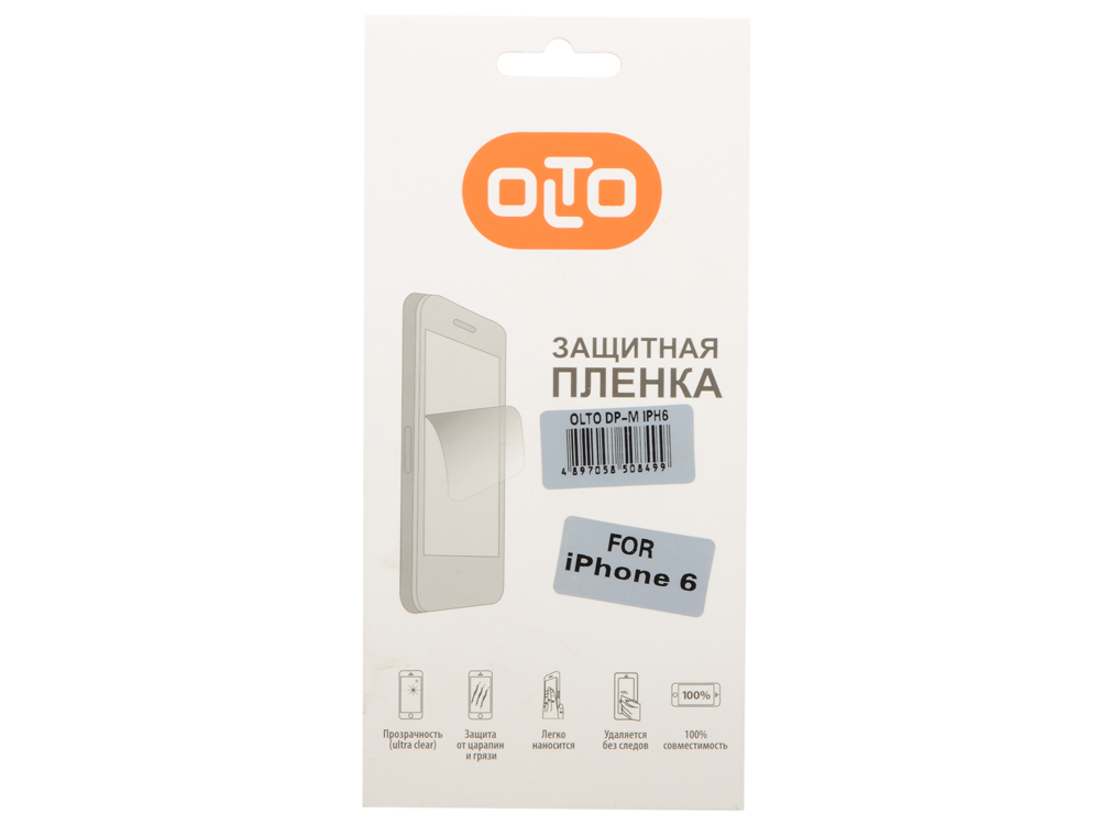 

Защитная пленка OLTO для Apple IPhone 6 (матовая) DP-M IPH6