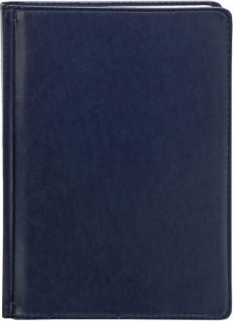 

Ежедневник недатированный Index AVANTI ф.А5, кожзам, лин.,перф.угла,ляссе,336с., синий IDN117/A5/BU