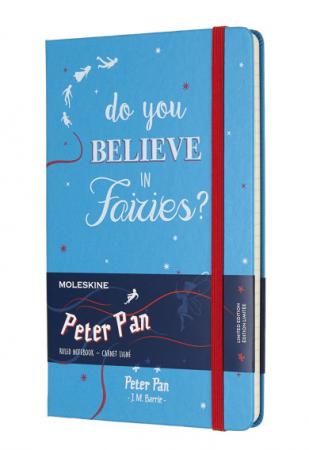 

Блокнот Moleskine Limited Edition PETER PAN LEPN01DQP060 Large 130х210мм 240стр. линейка Fairies