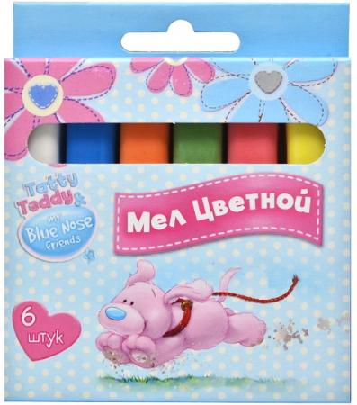 

Мелки школьные Action! TATTY TEDDY 6 штук 6 цветов от 3 лет