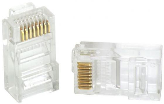 

Упаковка коннекторов RJ-45 витую пару кат.5 Vention VBSJT-5U 10 шт