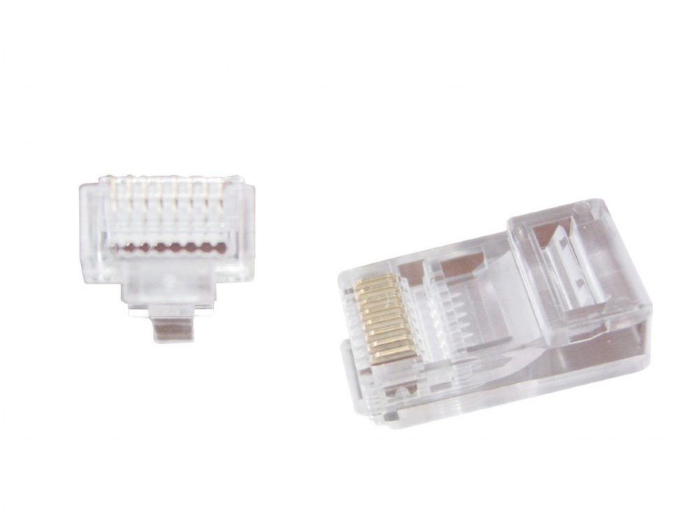 

Вилка RJ-45 (8P8C) LC-PTU-01/100 универсальная. кат. 5e. 6m", со сквозным отверстием (100 шт.)