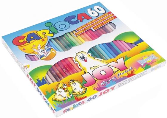 

Набор фломастеров CARIOCA JOY, 60 цв., в чемоданчике картонном
