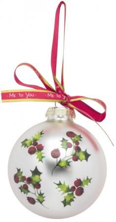 

Елочные украшения Winter Wings Me to you "Мишка Тедди" 8 см 2 шт стекло 4680291045094