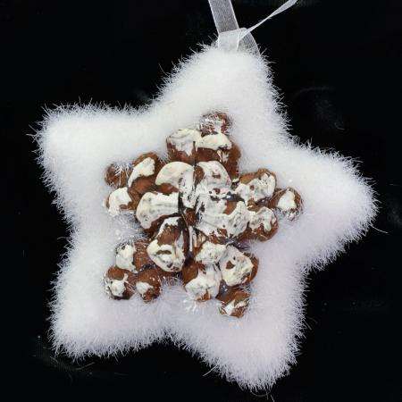 

Украшение Winter Wings Лесная звезда 10 см 1 шт полимер