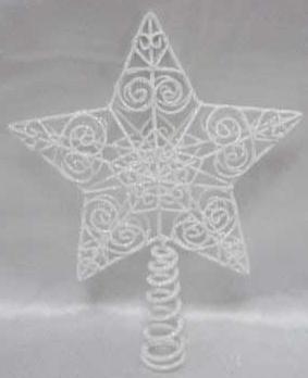 

Наконечник Winter Wings "Звезда" 25 см 1 шт белый металл
