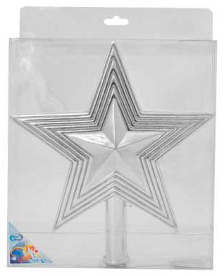 

Наконечник Winter Wings Звезда с блестящей крошкой 25 см 1 шт в ассортименте пластик N069438