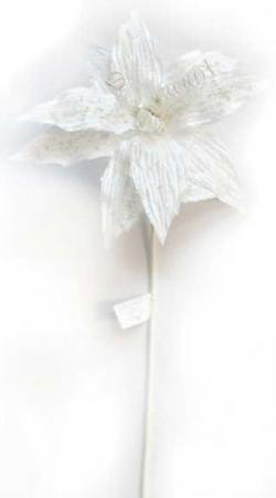 

Украшение декоративное ЦВЕТОК ЛЬДИНКА, 70 см,полимерный материал