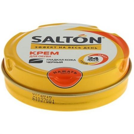 

SALTON Крем для обуви из гладкой кожи в банке черный 50 мл Дизайн 2017