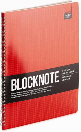 

Блокнот ULTIMATE BASICS, ACTIVE BOOK, спираль, кл., ф.А6, ассорти