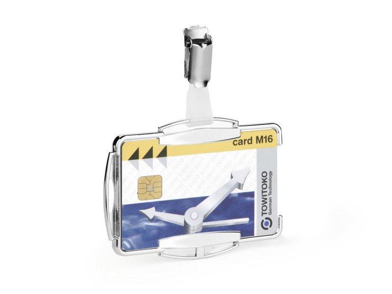 

Держатель для одной пластиковой карты/пропуска с защитой RFID SECURE. Цена за 1 шт