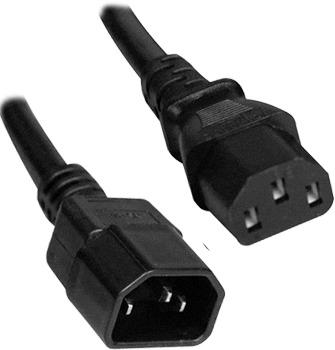 

Шнур питания C14-C13, 3х0.75, 220В, 10А, 0.5 метра, MDX