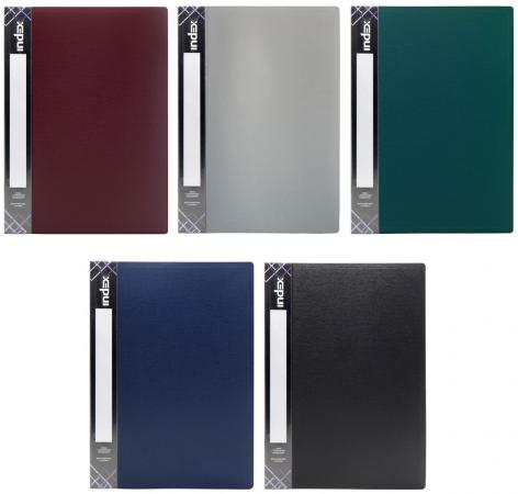 

Папка с 10 файлами SATIN, форзац, ф.A4, 0,5мм, ассорти, динамичная упаковка