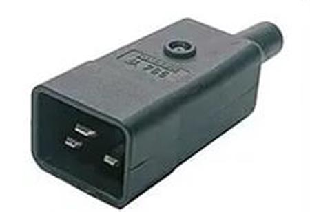 

Разъем Hyperline CON-IEC320C20 IEC 60320 C20 220В 16A на кабель контакты на винтах