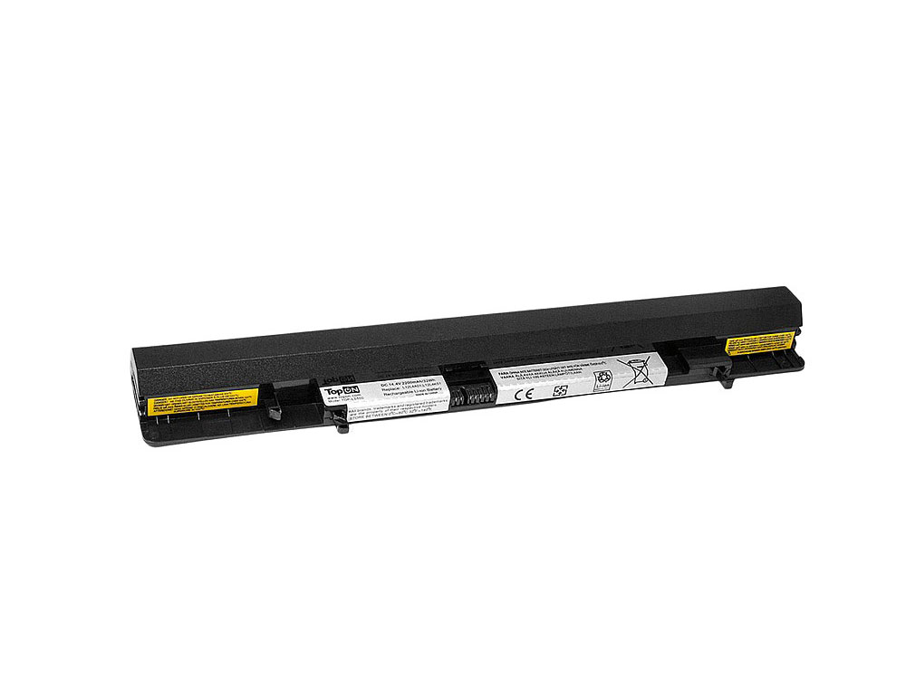 

Аккумулятор для ноутбука TopON TOP-LS500 для Lenovo IdeaPad Flex 14, 14D, 14M, 15, 15D, 15M, S500, S500 Touch, 15AP, 14AT, 14AP, 15AT Series - 14.4V 2200mAh