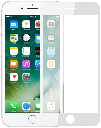 

Защитное стекло 2.5D Perfeo Full Screen Gorilla для iPhone 8 0.33 мм белая рамка PF_5326