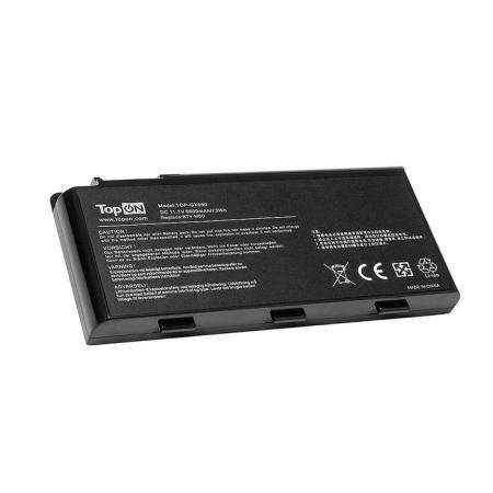 

Аккумулятор для ноутбука MSI Erazer X6811, GX680, GX780, GT660, GT780 Series. 11.1V 6600mAh 73Wh. M