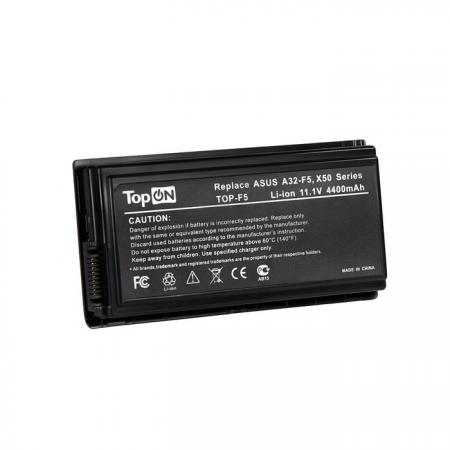 

Аккумуляторная батарея TopON TOP-F5 6600мАч для ноутбуков Asus F5M F5N F5Sr F5Z F5RI F5SL F5VI F5VL