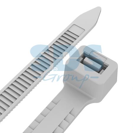 

Хомут nylon "Тройной замок" 200 x 4,8 мм 100 шт белый REXANT