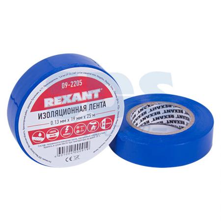 

Изолента 19мм х 25м синяя REXANT