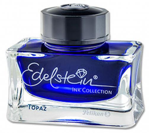 

Флакон с чернилами Pelikan Edelstein EIV (339382) Topaz чернила синие чернила 50мл для ручек перьевы