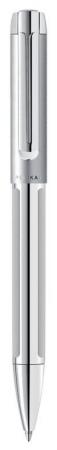 

Ручка шариковая Pelikan Elegance Pura K40 (952069) серебристый M черные чернила подар.кор.