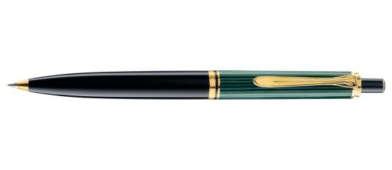 

Ручка шариковая Pelikan Souveraen K 400 (996835) черный/зеленый M черные чернила подар.кор.