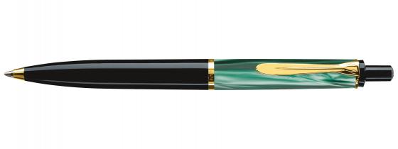 

Ручка шариковая Pelikan Elegance Classic K200 (996694) Green Marbled M черные чернила подар.кор.