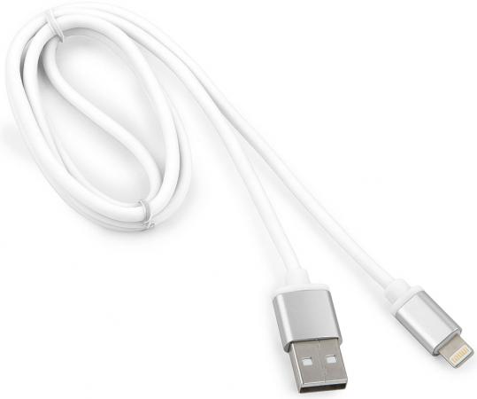 

Кабель для Apple Cablexpert CC-S-APUSB01W-1M, AM/Lightning, серия Silver, длина 1м, белый, блистер