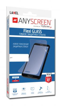 Пленка защитная lamel гибкое стекло Flexi GLASS для Sony Xperia E5, ANYSCREEN