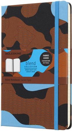 

Блокнот Moleskine Limited Edition BLEND LCBD02QP060B Large 130х210мм обложка текстиль 240стр. линейк