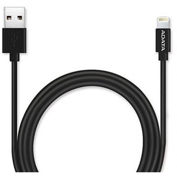 Кабель A-DATA Lightning-USB для зарядки и синхронизации iPhone, iPad, iPod (сертифицирован Apple) 2м Кабель A-DATA Lightning-USB для зарядки и синхронизации iPhone, iPad, iPod (сертифицирован Apple) 2м
